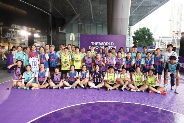 当热血女足遇上火热长沙 2024怒放竞技场首登星城