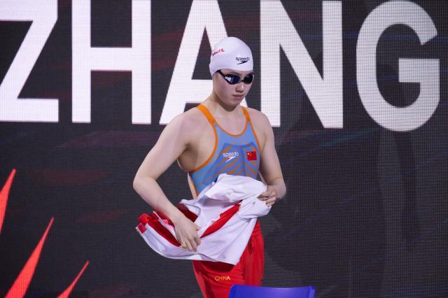 开云APP-游泳世锦赛第7日：张雨霏50蝶争奖牌 花游集体冲金